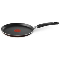 Блинная сковорода Tefal Cook&clean 22 см с антипригарным покрытием, алюминий