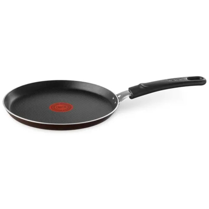 Блинная сковорода Tefal Cook&clean 22 см с антипригарным покрытием, алюминий