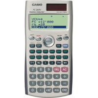 CASIO FC-200V-2-W-ET, 12-разрядный, серый