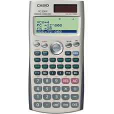 CASIO FC-200V-2-W-ET, 12-разрядный, серый