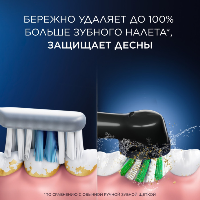 Oral-B механическая Pro 3 щетина средняя