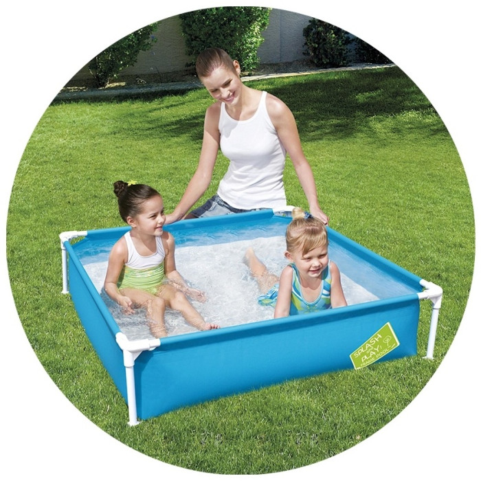 Бассейн каркасный Bestway My First 56217, 122x122x30.5 см