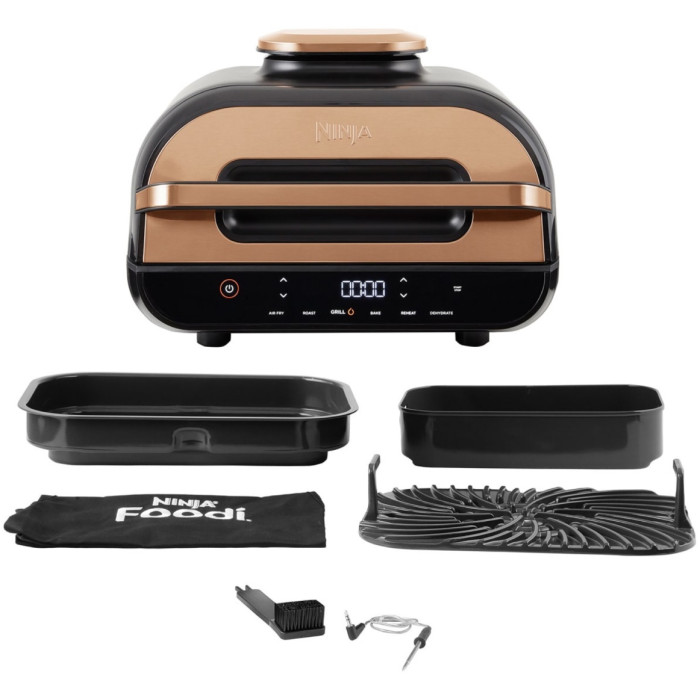 Электрогриль NINJA KITCHEN Deluxe Foodi MAX Grill & Air Fryer AG551EUCP