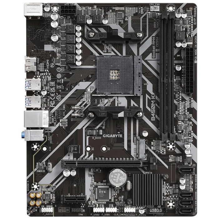GIGABYTE B450M K