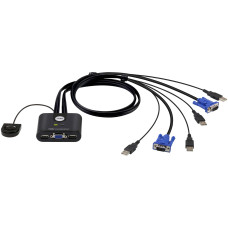 KVM-переключатель ATEN VGA - USB 2.0 A 1.8 м CS22U-AT