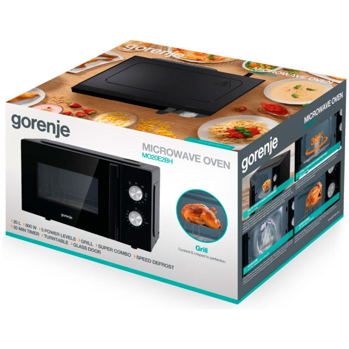 Gorenje MO20E2BH черный