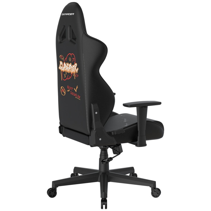 Игровое кресло DXRacer Gladiator GC/LGN23LTC/GRAFFITI2, черный