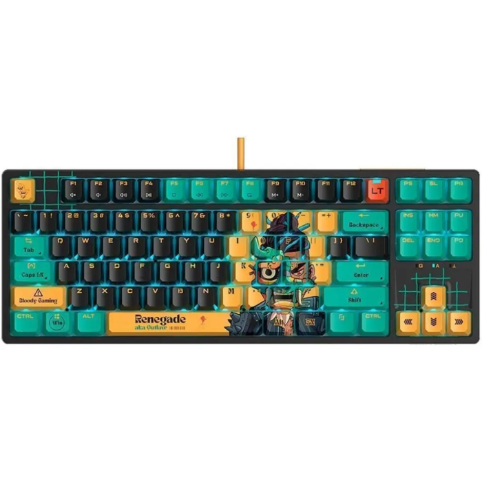 Клавиатура игровая Bloody / AT87 Renegade Black Midnight SAVAGE