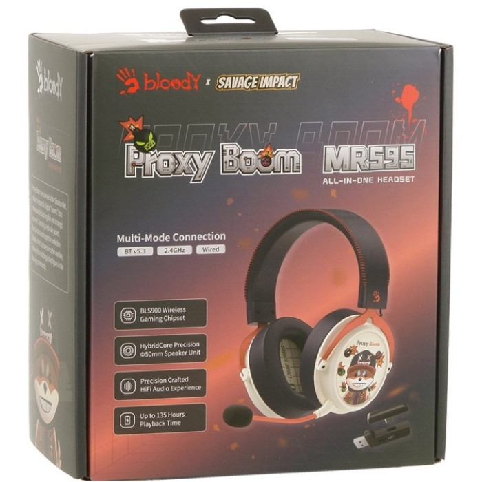 A4Tech Bloody MR595 Proxy Boom белый
