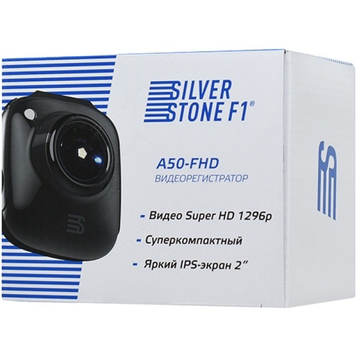 Видеорегистратор SilverStone A50-FHD черный