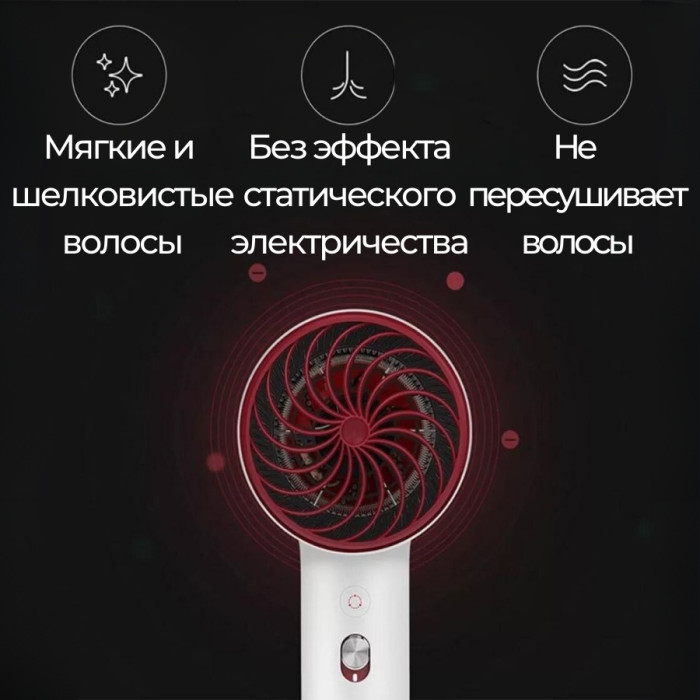 Фен с ионизацией Xiaomi Soocas Hair Dryer H5 синий