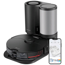 Робот-пылесос Roborock S7 MaxV Plus с зарядным устр. и автовыгруз. мусора (AED01HRR/AED02HRR) Черный