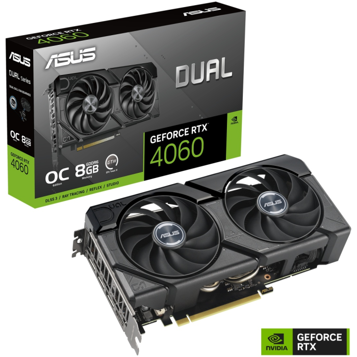 ASUS DUAL-RTX4060-O8G-EVO 8 Гб