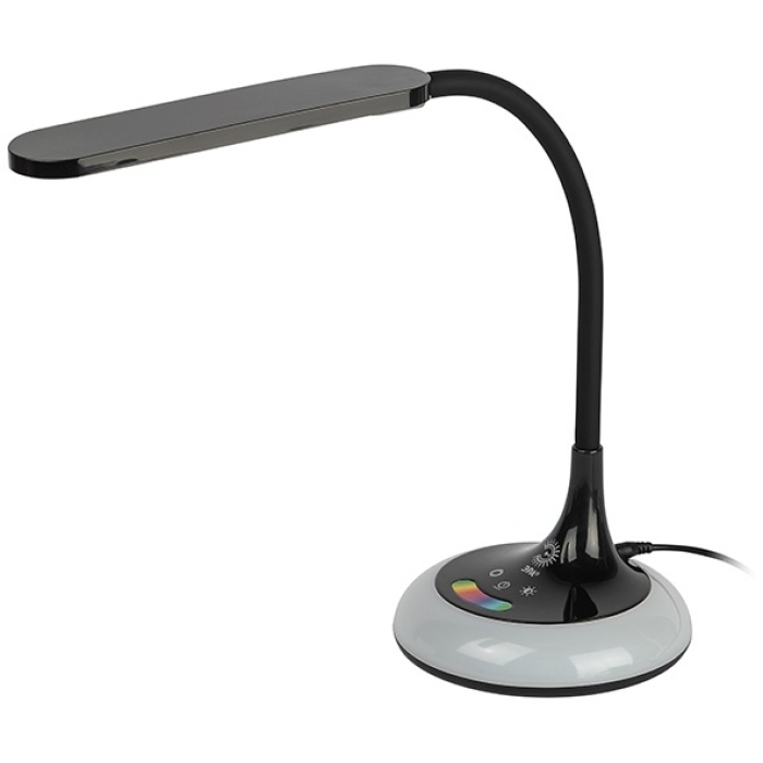 Настольная лампа ЭРА NLED-481-10W-BK LED, 10 Вт, пластик