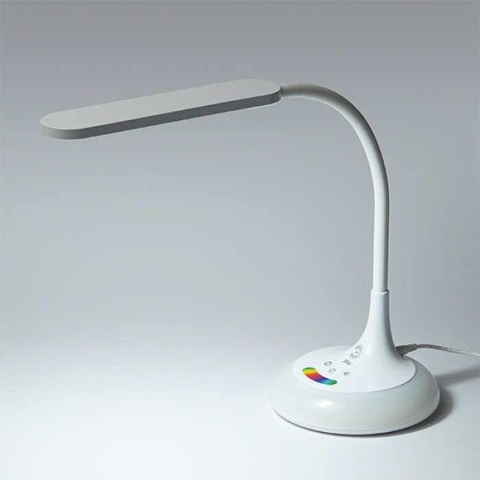 Настольная лампа ЭРА NLED-481-10W-W LED, 10 Вт, пластик
