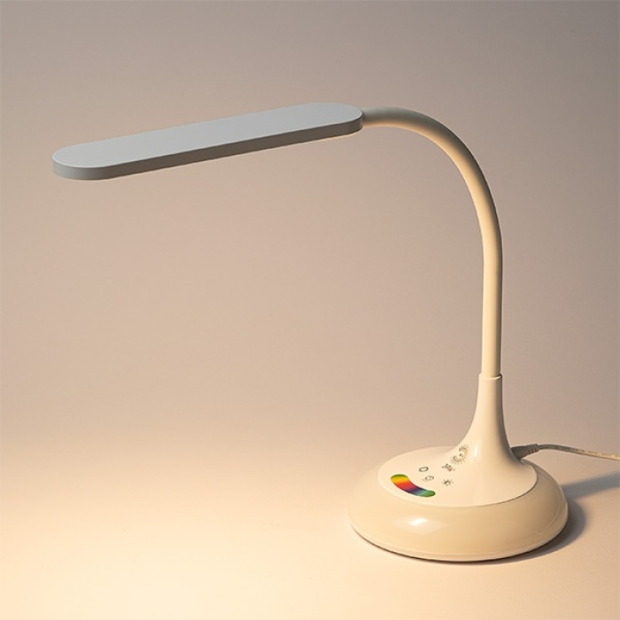 Настольная лампа ЭРА NLED-481-10W-W LED, 10 Вт, пластик