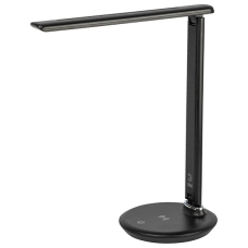Настольная лампа ЭРА NLED-504-10W-BK LED, 10 Вт, пластик, металл