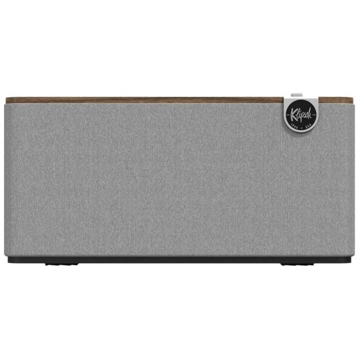 Портативная колонка Klipsch The Three Plus серый, коричневый