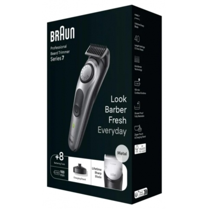 Braun триммер для бороды и усов BT7420