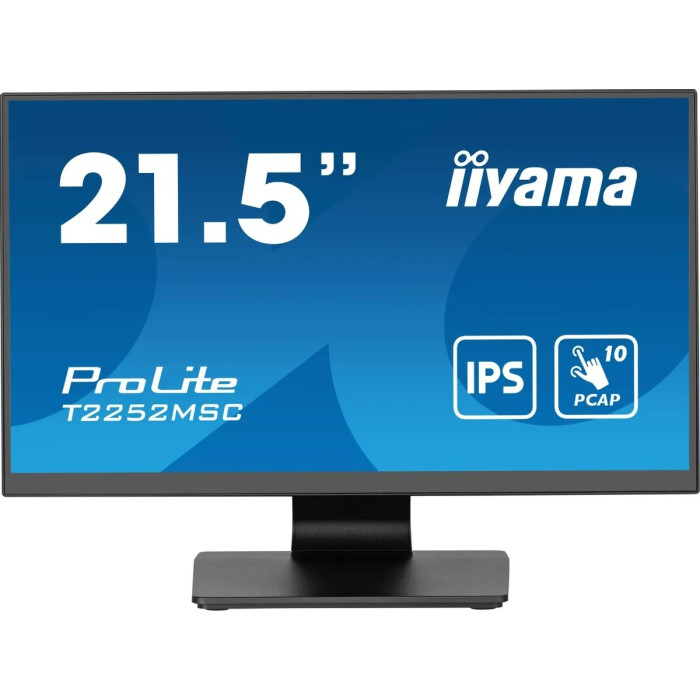 21.5" Iiyama T2252MSC-B2 черный