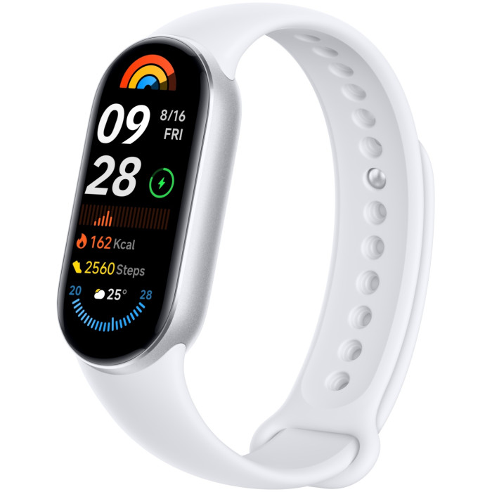 Xiaomi Smart Band 9 серебристо-белый