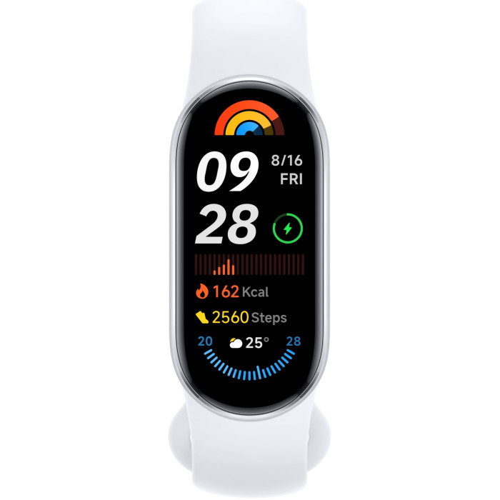 Xiaomi Smart Band 9 серебристо-белый