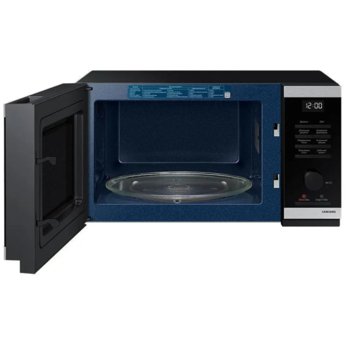 Samsung MS23DG4504ATBW серебристый, черный