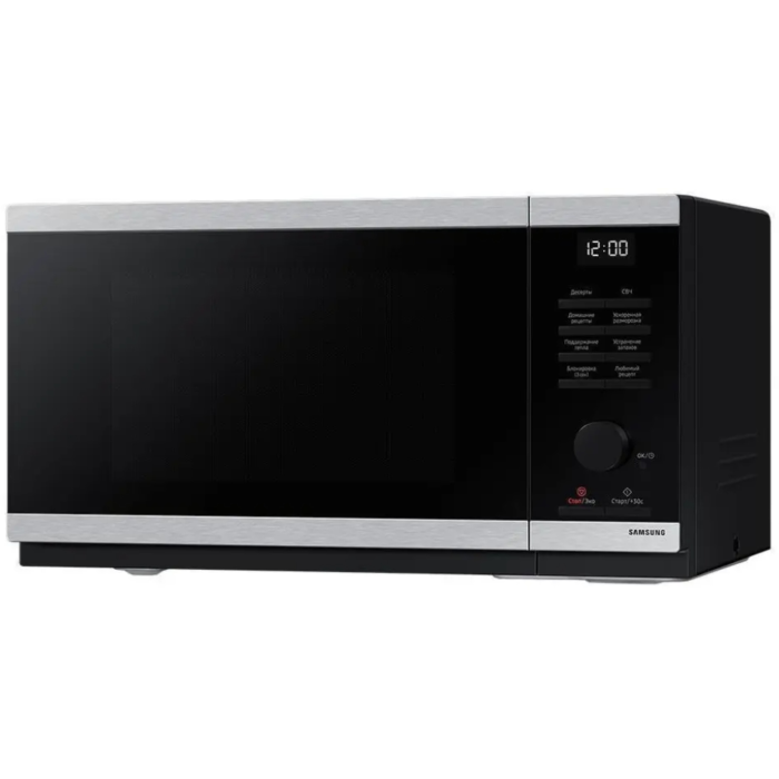 Samsung MS23DG4504ATBW серебристый, черный