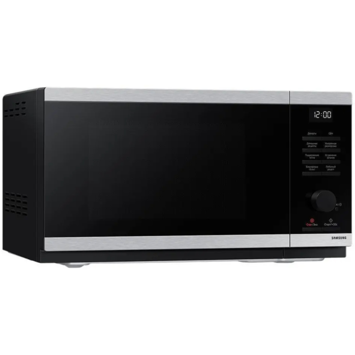Samsung MS23DG4504ATBW серебристый, черный