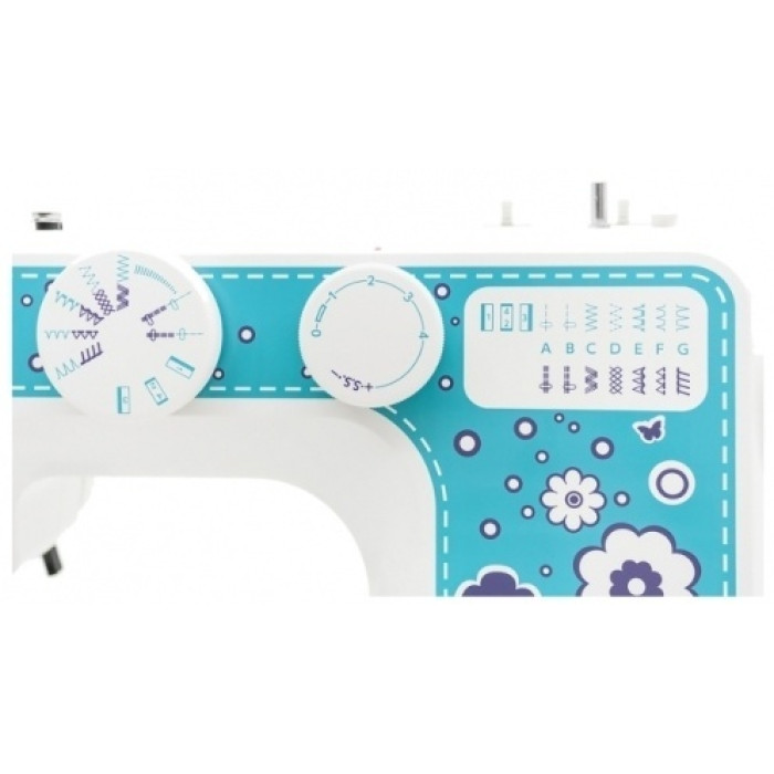 Janome PS 15 белый, голубой