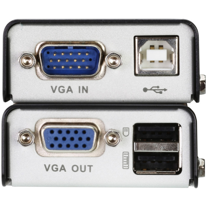 KVM-удлинитель ATEN VGA - USB 2.0 A  CE100-AT-G