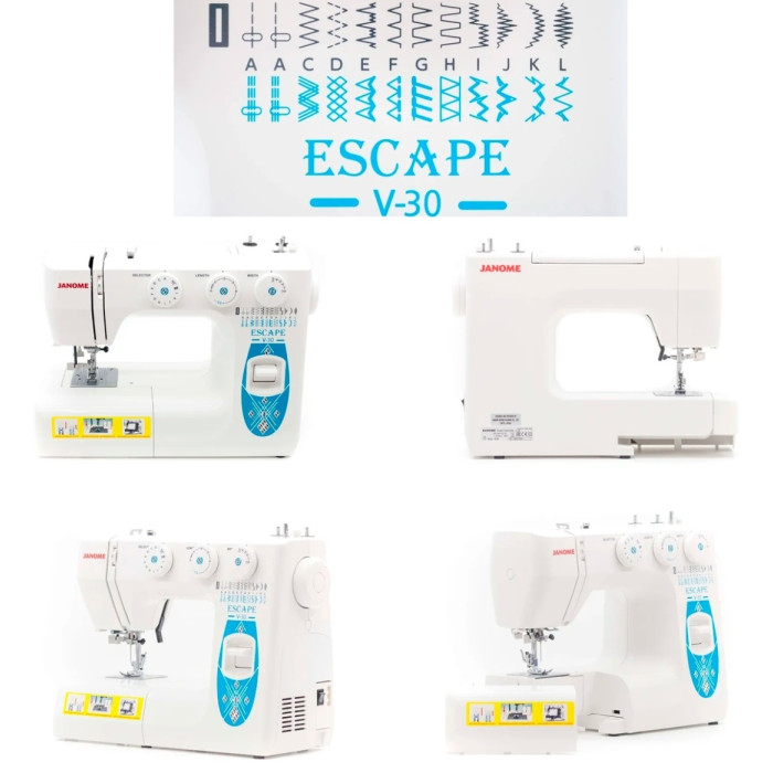 Janome Escape V-30 белый