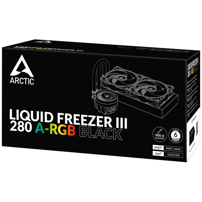 Arctic Liquid Freezer III - 280 A-RGB(Black)