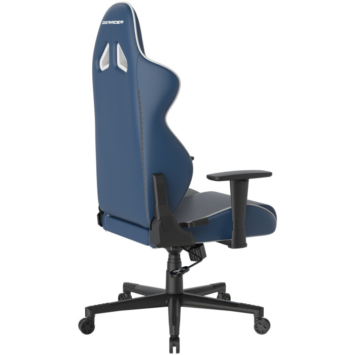 Игровое кресло DXRacer GC/GN23/BW, белый, темно-синий