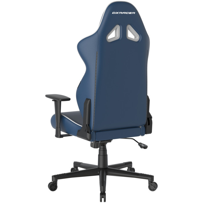 Игровое кресло DXRacer GC/GN23/BW, белый, темно-синий