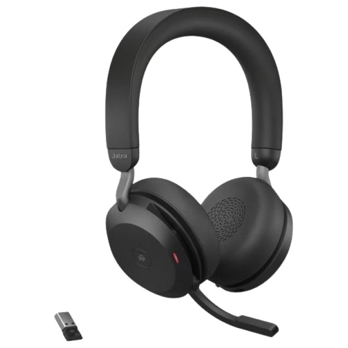 Наушники Jabra EVOLVE2 75 LINK380A MS STEREO STAND черный
