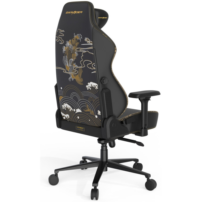 Игровое кресло DXRacer Craft Pro Koi Fish, черный, коричневый
