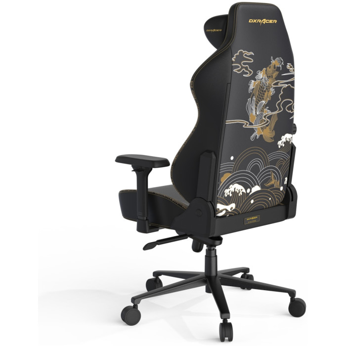 Игровое кресло DXRacer Craft Pro Koi Fish, черный, коричневый
