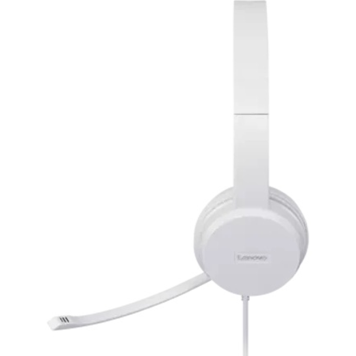 Наушники Lenovo 110 Stereo USB белый