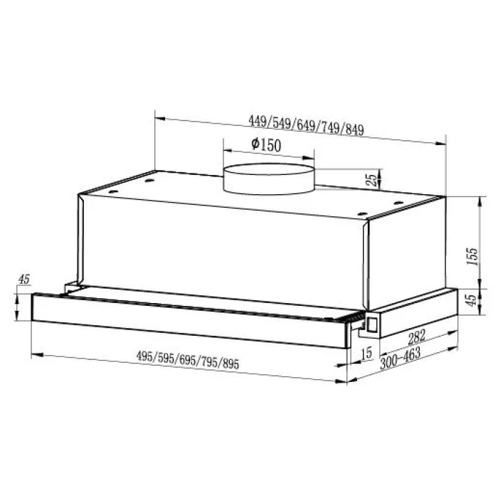 Faber Ampira WH 90 белый
