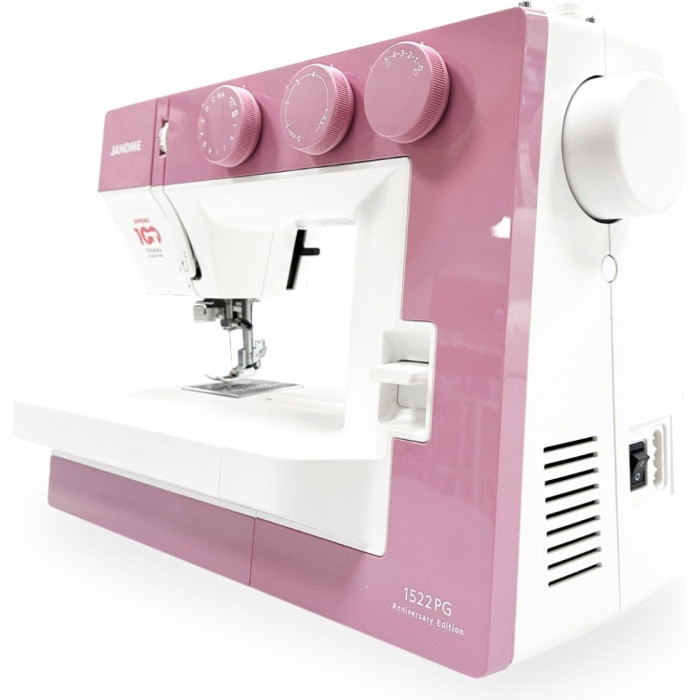 Janome 1522 PG белый, розовый