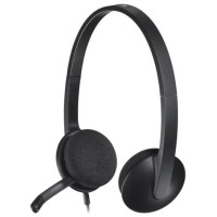 Гарнитура Logitech H340 (USB, кабель 1.8м) (M/N: A-00044)