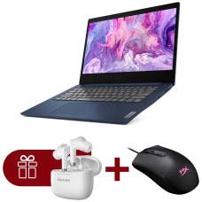 Lenovo IdeaPad 3 14ITL6 + HyperX Pulsefire Core + Blackview TWS Earphone AirBuds 4 белый 14" / 8 Гб / SSD 256 Гб / Win 11 / 82H7004YRU