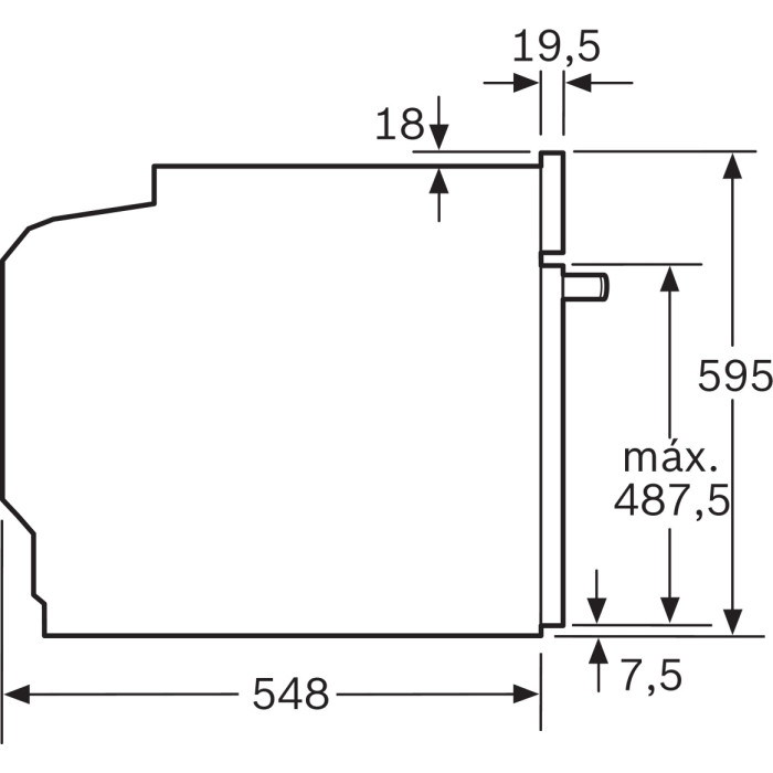 Bosch HBG7764B1 черный