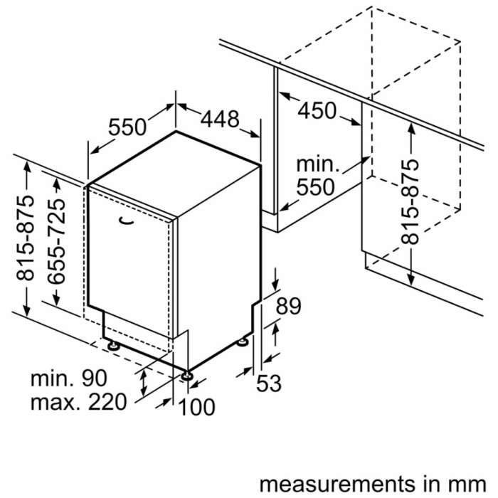 Bosch SPV4HMX65Q стальной