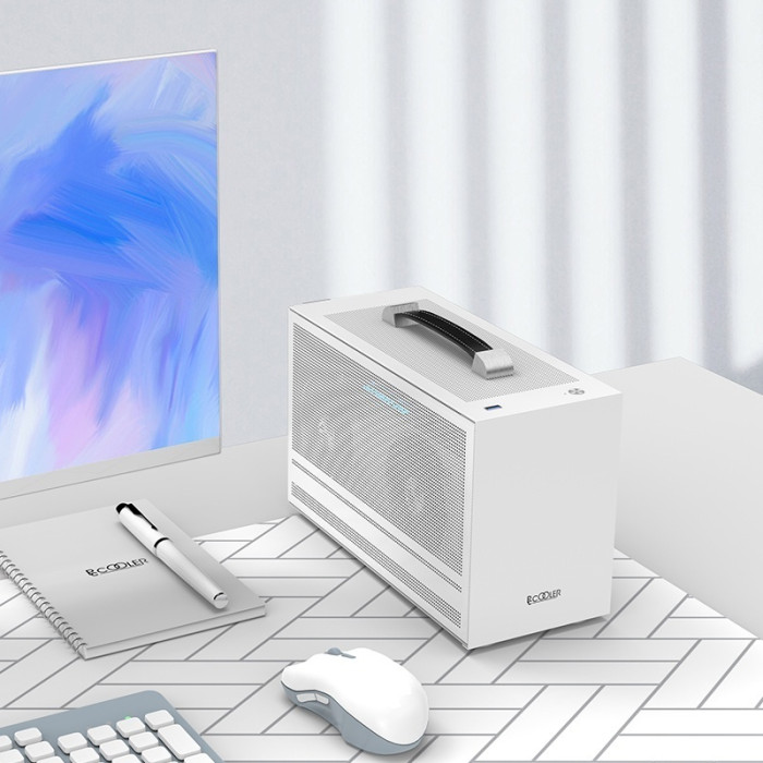 PCcooler I100 G PRO MESH WH белый