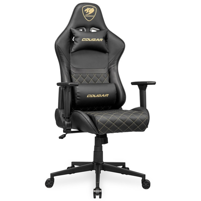 Игровое кресло COUGAR Armor One V2 Gold, CGR-AO2-GLB	, черный