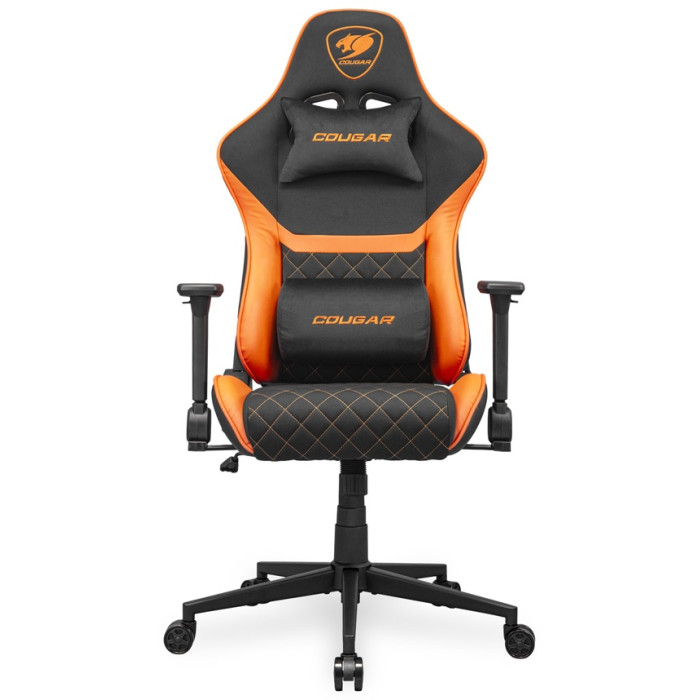 Игровое кресло COUGAR Armor One V2 F, CGR-A2F, черный, оранжевый