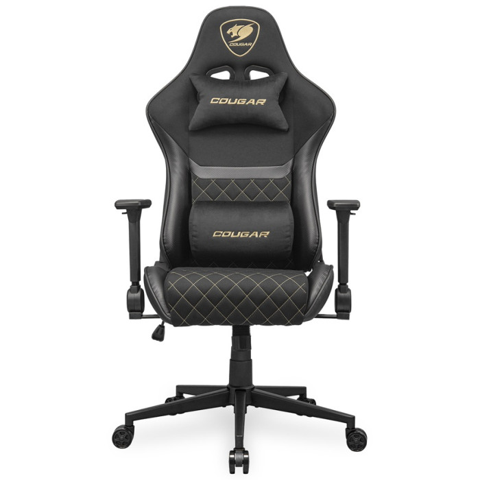 Игровое кресло COUGAR Armor One V2 Gold F, CGR-A2F-GLB	, черный