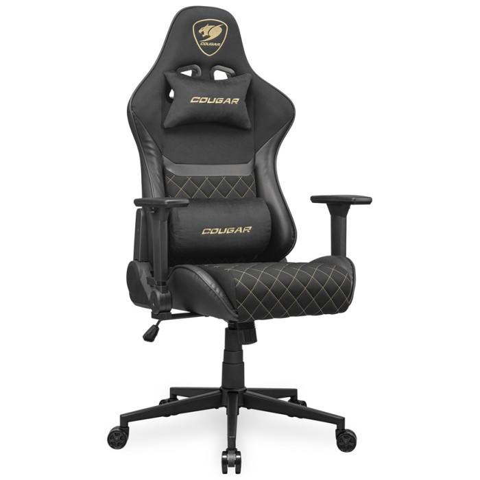 Игровое кресло COUGAR Armor One V2 Gold F, CGR-A2F-GLB	, черный